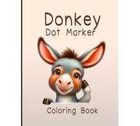Donkey Dot Marker Coloring Book