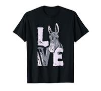 Donkey - Equidé Bête Noire Âne T-Shirt