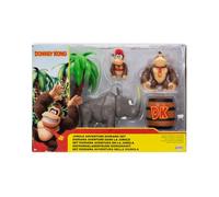 Donkey Kong Jungle Adventure Diorama & Figurines articulées 6.25cm