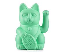 Donkey Lucky Cat Chat Porte-Bonheur Vert Menthe