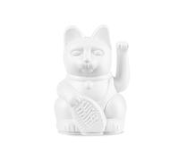 DONKEY Lucky Cat Mini | Blanc - Porte-Bonheur Japonais en Blanc, 9,8 cm de Haut