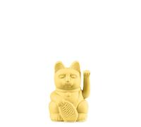 DONKEY Lucky Cat Mini | Jaune - Porte-Bonheur Japonais en Jaune, 9,8 cm de Haut