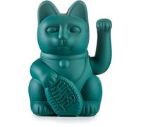 Donkey Maneki Neko Chat Porte-Bonheur à Bras Mobile, Plastique, Gruen, ca. 15 x 10,5 cm