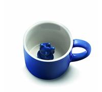 DONKEY MANEKI NEKO Lucky Mug | Bleu foncé avec chat d'angle Lucky Cat Tasse à café chanceux en bleu foncé