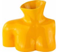 Donkey Products Arts of Parts Torso Vase, vase de fleurs, vase décoratif, décoration, faïence, jaune, 25 x 17 x 21 cm, 211013