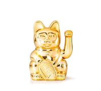 DONKEY Products| Lucky Cat Chat porte-bonheur | Chat décoratif japonais | Différents designs & couleurs, couleur : doré