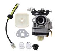 Donkivvy Ensemble de filtres à air de carburateur pour débroussailleuse SRM310 SRM310S SRM311 SRM311U SRM261U SRM280U, avec œillet de conduite de carburant, bougies d'allumage, joint d'étanchéité