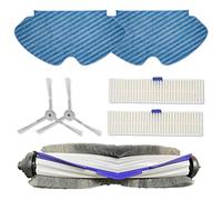 Donkivvy Filtres à Brosse à Rouleau latéral pour aspirateur pour Tefal Explorer Series 60 RR7427 RR7447