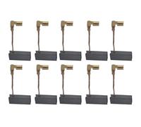 Donkivvy Lot de 10 balais de charbon A96 pour marteau perforateur pour Bosch GBH2-22 GBH2-23 GBH2-24 GBH2-26 - 18 x 8 x 5 mm