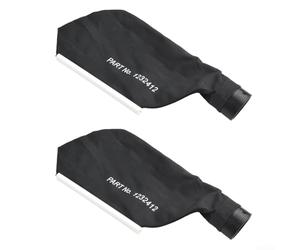 Donkivvy Lot de 2 sacs à poussière compatibles avec les souffleurs de feuilles rechargeables DUB185 DUB186, sacs de collecte de poussière, remplacent 123241-2