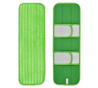 Donkivvy Lot de 2 tampons en microfibre réutilisables pour balai pour Swiffer Sweeper XL, tampons plats de rechange pour sols humides et secs