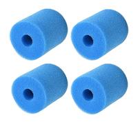 Donkivvy Lot de 4 filtres en Mousse réutilisables et lavables pour Piscine pour Intex Type H