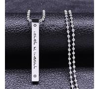 Donley - Collier Mezuzah juif - Collier étoile de David juif - Hexagramme juif - Colliers Israël - Collier Mezuzah - Amulette religion - Collier bijoux - Etoile de David - Collier Mezuzah - Argent