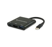 Conceptronic Hub USB DONN01B – USB-C vers HDMI, USB 3.2 Gen 1, Noir