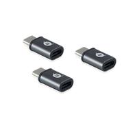 DONN05G changeur de genre de câble USB 2.0 Type-C USB 2.0 Micro Noir