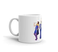 Donna and the Dynamos - Mamma Mia. Tasse en céramique fine de 325 ml avec finition émaillée impeccable. 325 ml en céramique brillante Cadeau pour les amateurs de café Tasse cadeau pour homme et femme