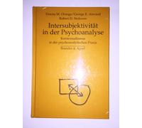 Donna M. Orange Intersubjektivität in der Psychoanalyse: Kontextualism (Poche)