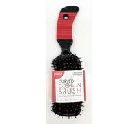 DONNA Petite brosse à coussin métallique pour cheveux bouclés, brosse à cheveux pour séparer, démêler, façonner et définir les cheveux mouillés, épais ou bouclés, glisse à travers les nœuds avec