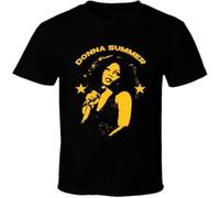 Donna Summer Icon Singer Legend Disco T Shirt Tee Men Black XL