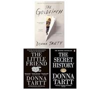 Donna Tartt Collection Lot de 3 livres avec journal cadeau (Le petit ami, L'histoire secrète, Le Chardonneret)