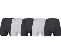 Donnay Mens Comfort-Fit Boxer 5-Pack Gris Multi Moyen Male