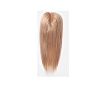 Donne Capelli Base en dentelle mono 8 x 12 cm, postiches de 25 cm, clips for cheveux fins for femmes Extensions de cheveux(Honey Blonde)