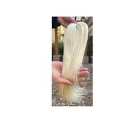 Donne Capelli Postiche en dentelle suisse 3x5 monofilament PU, postiche en soie noué à la main, postiche respirant avec clip for femmes Extensions de cheveux