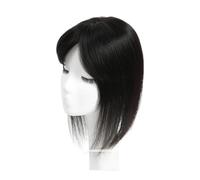 Donne Capelli Postiche for femme, postiche à base de dentelle, postiche brésilien raide, extensions de cheveux à clipser en une seule pièce for cheveux clairsemés Extensions de cheveux(Natural Black,3