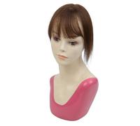 Donne Capelli Postiches for femmes, cheveux naturels, couverture 3D à 360°, franges fines, for cheveux clairsemés, 5 cm x 9 cm Extensions de cheveux(30cm,Medium Brown)