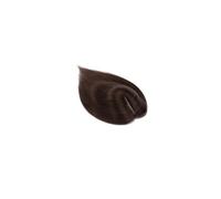 Donne Capelli Topper de cheveux humains 7X13CM postiche supérieure en soie for femmes pièces de cheveux pince dans les extensions de cheveux Topper Extensions de cheveux(6 inches,Dark Brown)