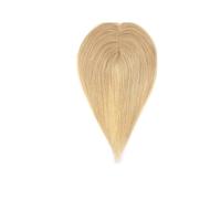 Donne Capelli Topper de cheveux humains 7X13CM postiche supérieure en soie for femmes pièces de cheveux pince dans les extensions de cheveux Topper Extensions de cheveux(18 inches,Natural Blonde)
