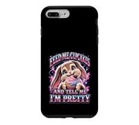 Donne-Moi des Cupcakes et dis-Moi Que Je suis Un Joli Lapin Coque pour iPhone 7 Plus/8 Plus