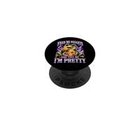 Donne-Moi des pépites et dis-Moi Que Je suis Une Jolie Grenouille PopSockets PopGrip Adhésif
