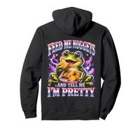 Donne-Moi des pépites et dis-Moi Que Je suis Une Jolie Grenouille Sweat à Capuche