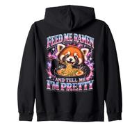 Donne-Moi des Ramen et dis-Moi Que Je suis Un Joli Panda Roux Sweat à Capuche