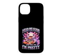 Donne-Moi des sushis et dis-Moi Que Je suis Jolie Axolotl Coque pour iPhone 14 Plus
