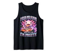 Donne-Moi des sushis et dis-Moi Que Je suis Jolie Axolotl Débardeur