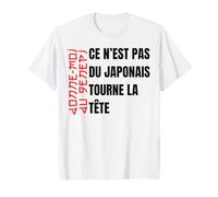 Donne Moi Du Génépi Japonais Cadeau Humour Homme T-Shirt