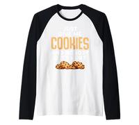 Donne-moi juste des cookies et personne ne sera blessé Manche Raglan