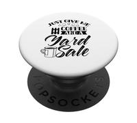 Donne-Moi Juste Un café et Un Vendeur de Vide-Grenier Qui Vend PopSockets PopGrip Adhésif