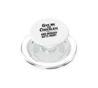 Donne-Moi Le Chocolat et Personne ne Sera blessé PopSockets PopGrip pour MagSafe