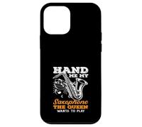 Donne-Moi Mon Saxophone Queen Jazz Jazz Saxophonist Coque pour iPhone 12 Mini