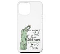 Donne-Moi tes Masses blotties fatiguées Statue de la Liberté, Femmes Coque pour iPhone 12 Pro Max