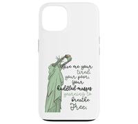 Donne-Moi tes Masses blotties fatiguées Statue de la Liberté, Femmes Coque pour iPhone 13