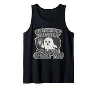 Donne-moi ton numéro pour que je puisse t'imaginer un Halloween drôle et cool Débardeur