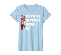 Donne Moi Un Café Japonais Cadeau Humour Homme T-Shirt, Femme, Bleu Céleste, M
