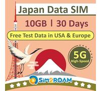 Données japonaises UNIQUEMENT Carte Sim 30 jours | 10 Go de données Internet haut débit 5G/4G LTE | Deux opérateurs locaux japonais, Softbank et KDDI |Carte SIM prépayée de voyage短期帰国・短期来日最適・安心日本語サポート