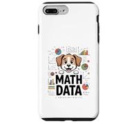 Données mathématiques drôles Statistiques Nerd Amoureux des Chiens Coque pour iPhone 7 Plus/8 Plus
