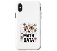 Données mathématiques drôles Statistiques Nerd Amoureux des Chiens Coque pour iPhone X/XS