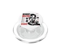 Données supprimées de mémoire corrompues Cyber Glitch Dystopian Art PopSockets PopGrip pour MagSafe